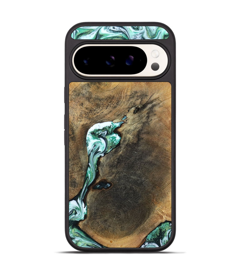 Pixel 9 Wood Phone Case - Sol (Green, 798258)