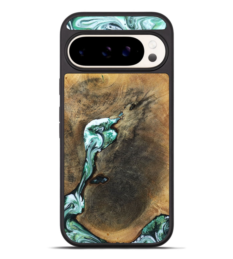 Pixel 9 Pro XL Wood Phone Case - Sol (Green, 798258)