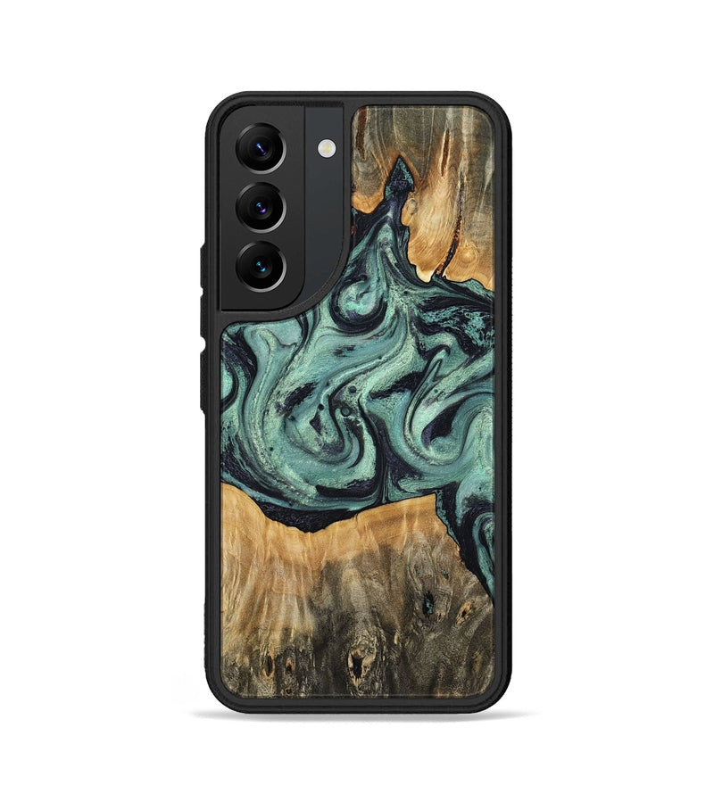 Galaxy S22 Wood Phone Case - Shiloh (Green, 798260)