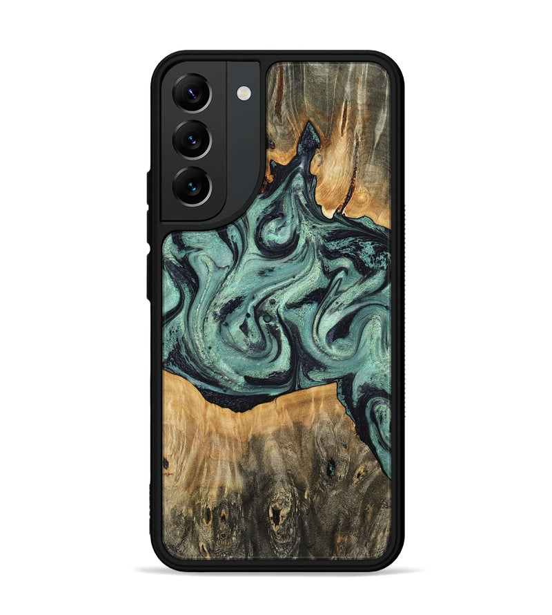 Galaxy S22 Plus Wood Phone Case - Shiloh (Green, 798260)