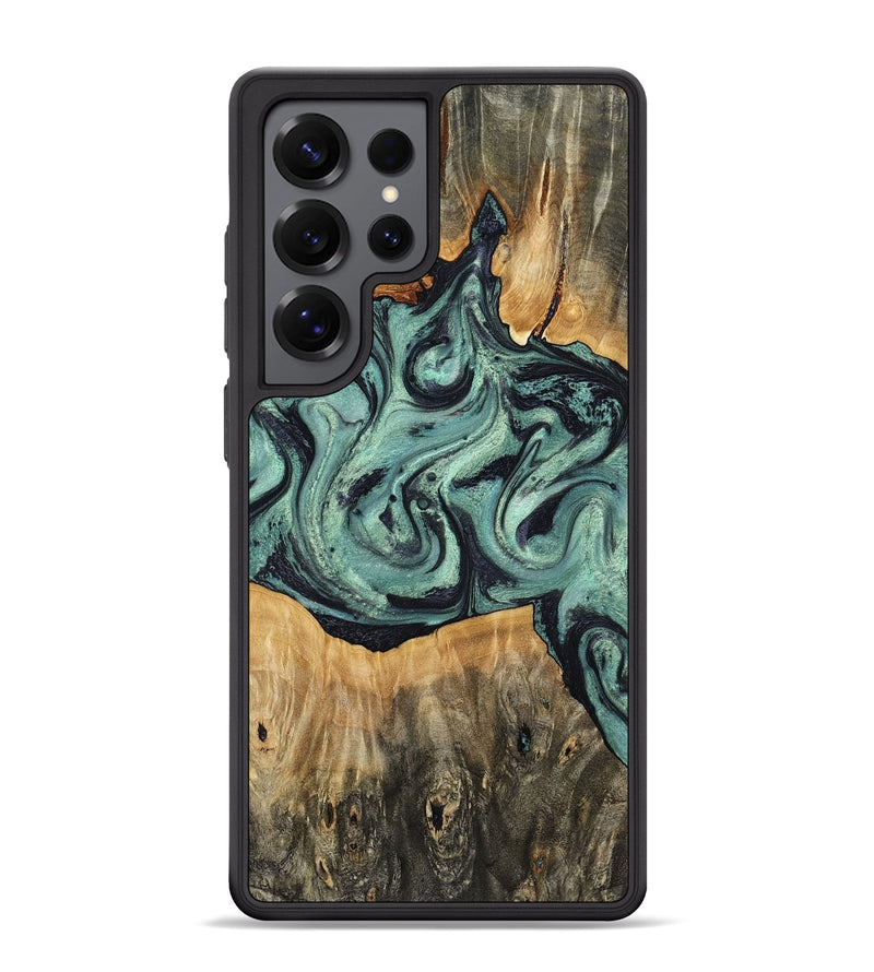 Galaxy S25 Ultra Wood Phone Case - Shiloh (Green, 798260)