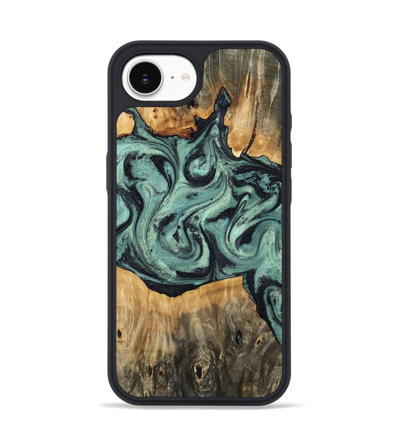 iPhone 16e Wood Phone Case - Shiloh (Green, 798260)