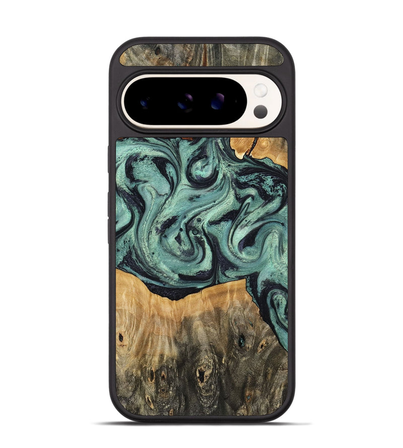 Pixel 9 Wood Phone Case - Shiloh (Green, 798260)