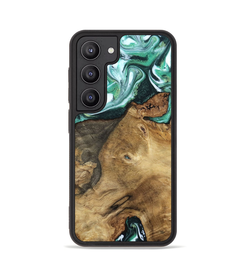 Galaxy S23 Wood Phone Case - Carley (Green, 798261)