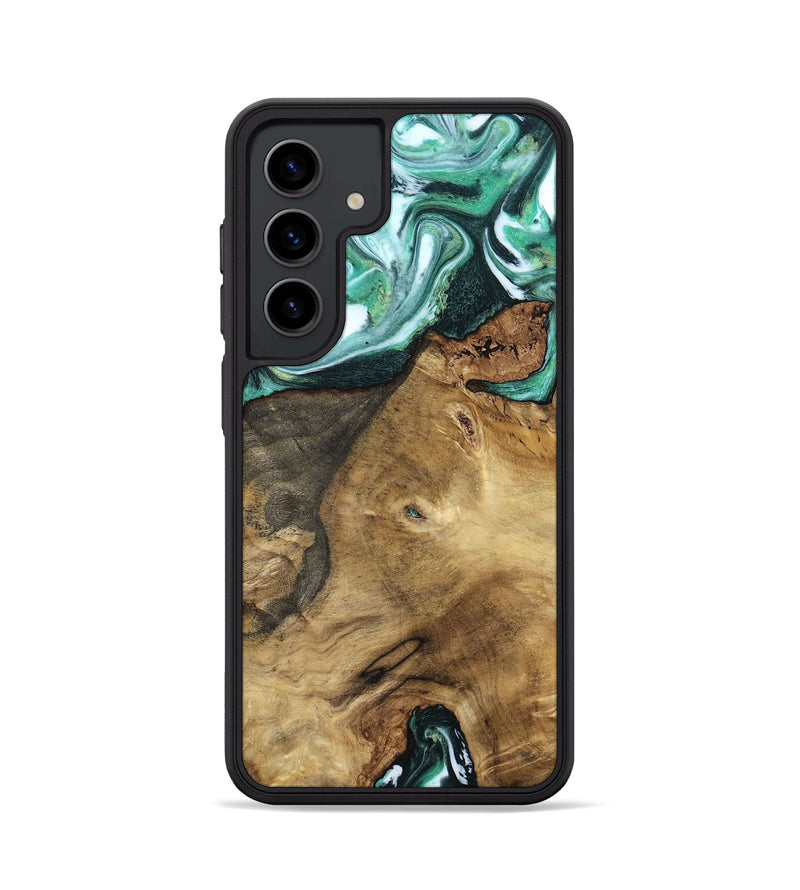 Galaxy S24 Wood Phone Case - Carley (Green, 798261)