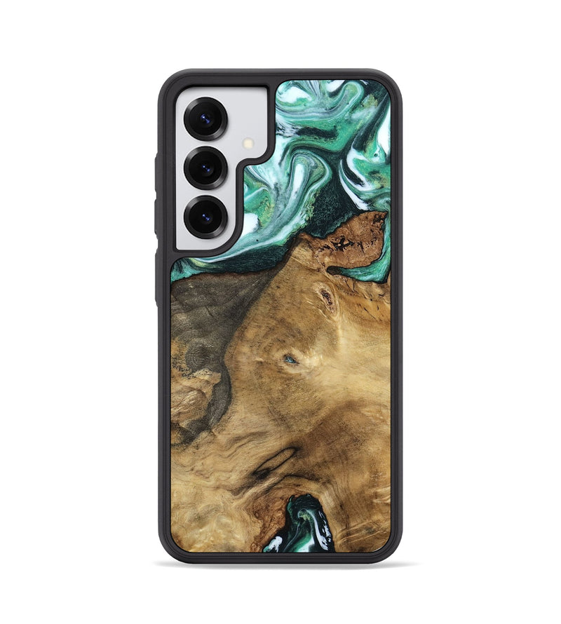 Galaxy S25 Wood Phone Case - Carley (Green, 798261)