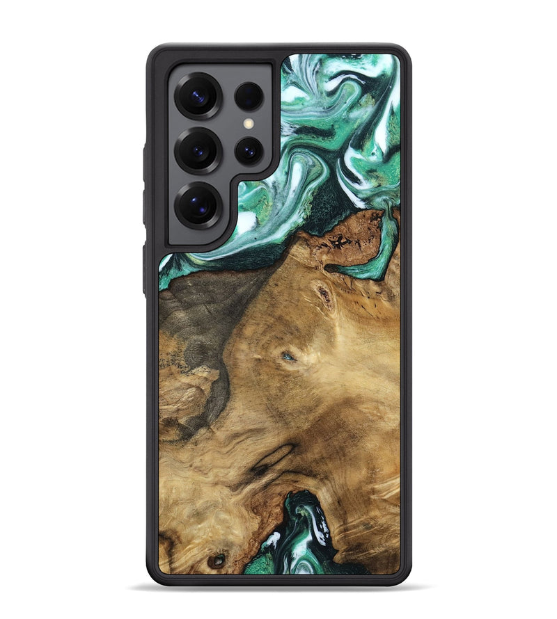 Galaxy S25 Ultra Wood Phone Case - Carley (Green, 798261)