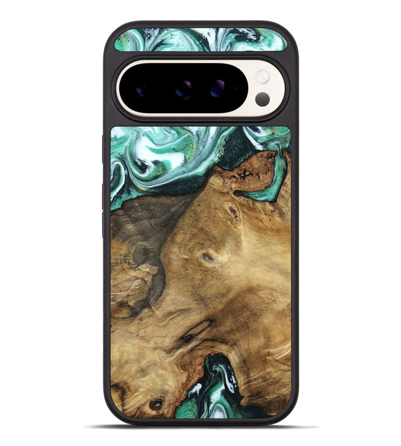 Pixel 9 Pro XL Wood Phone Case - Carley (Green, 798261)