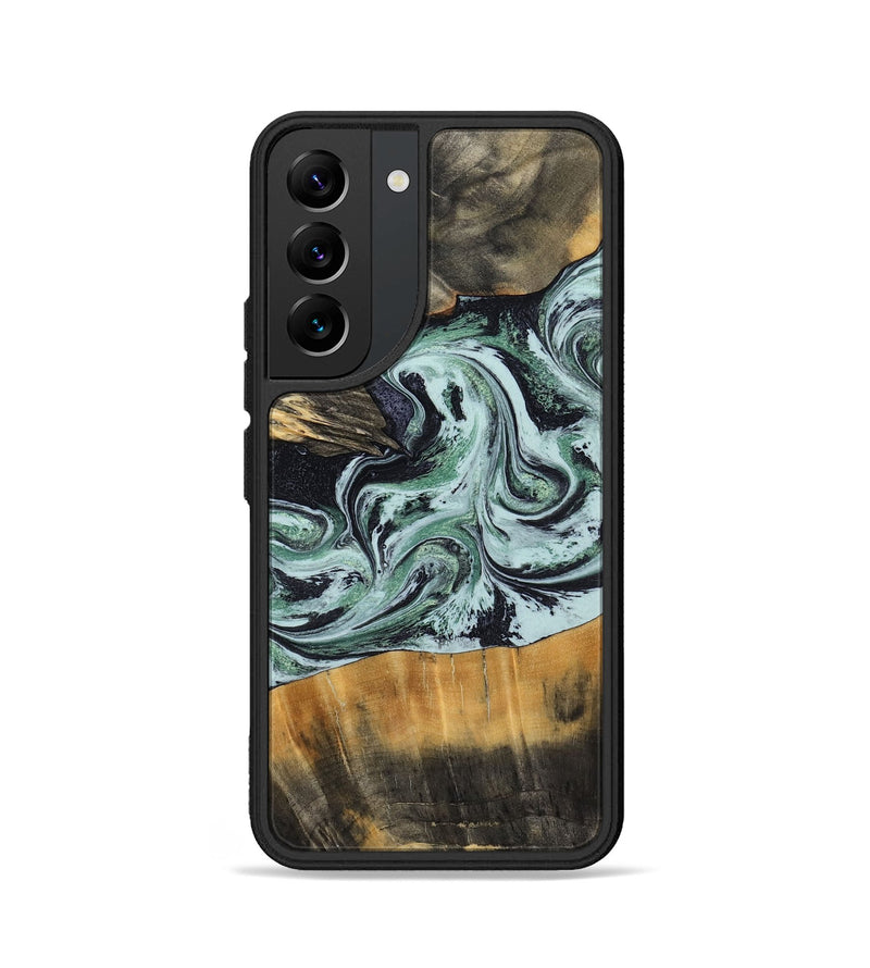 Galaxy S22 Wood Phone Case - Kendal (Green, 798263)