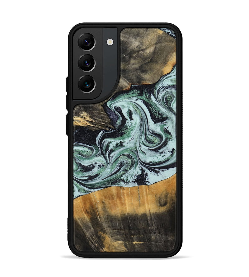 Galaxy S22 Plus Wood Phone Case - Kendal (Green, 798263)