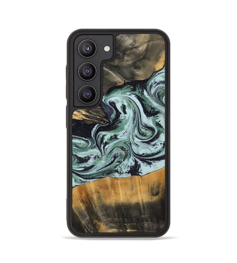Galaxy S23 Wood Phone Case - Kendal (Green, 798263)