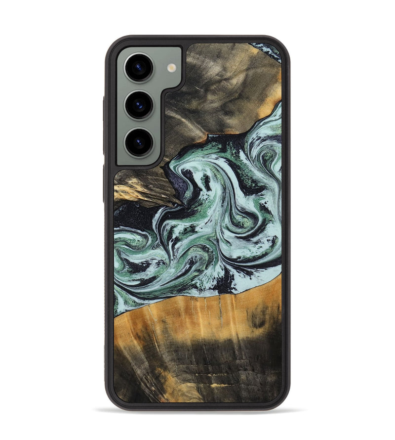 Galaxy S23 Plus Wood Phone Case - Kendal (Green, 798263)