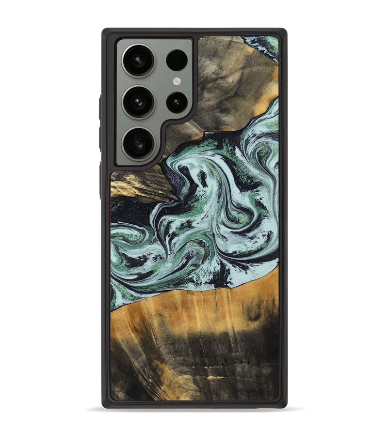 Galaxy S23 Ultra Wood Phone Case - Kendal (Green, 798263)