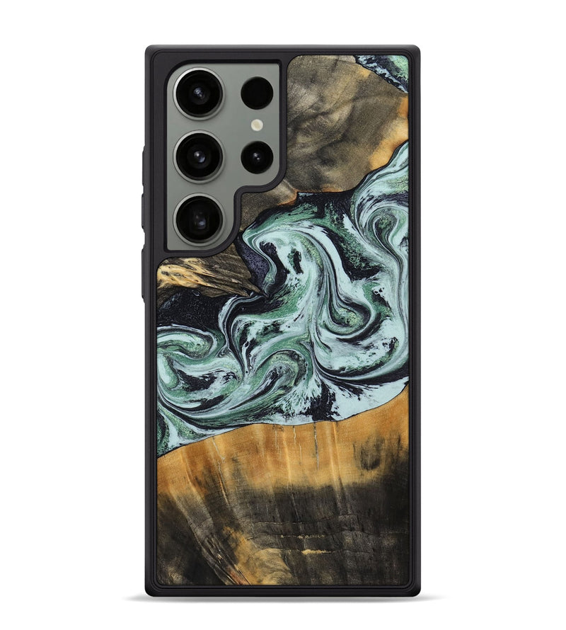 Galaxy S24 Ultra Wood Phone Case - Kendal (Green, 798263)