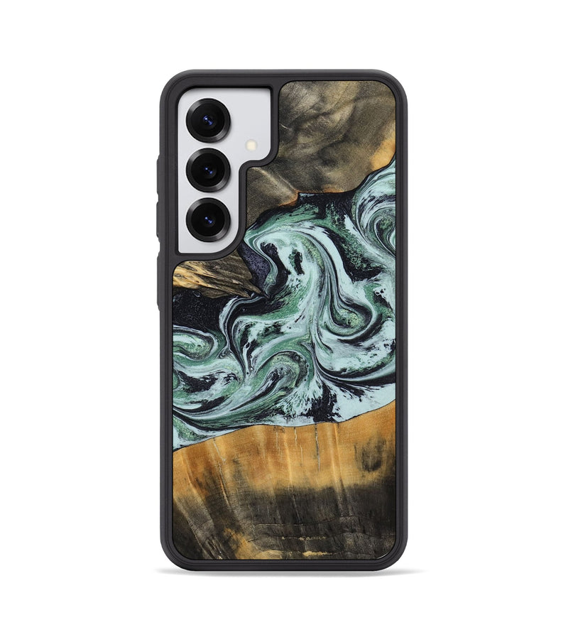 Galaxy S25 Wood Phone Case - Kendal (Green, 798263)