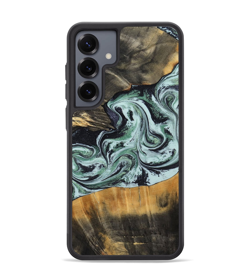 Galaxy S25 Plus Wood Phone Case - Kendal (Green, 798263)