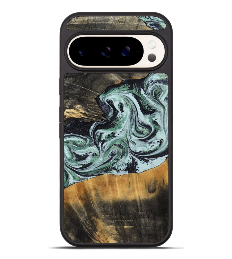 Pixel 9 Pro XL Wood Phone Case - Kendal (Green, 798263)