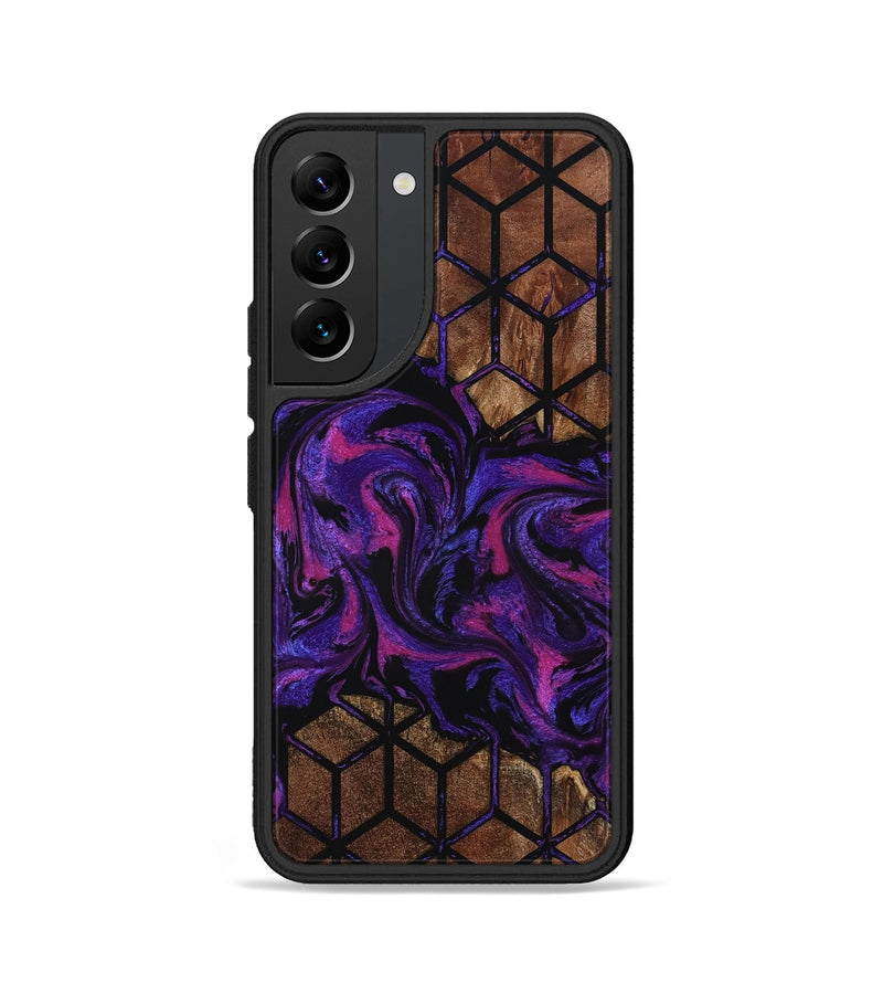 Galaxy S22 Wood Phone Case - Ronaldo (Pattern, 798272)