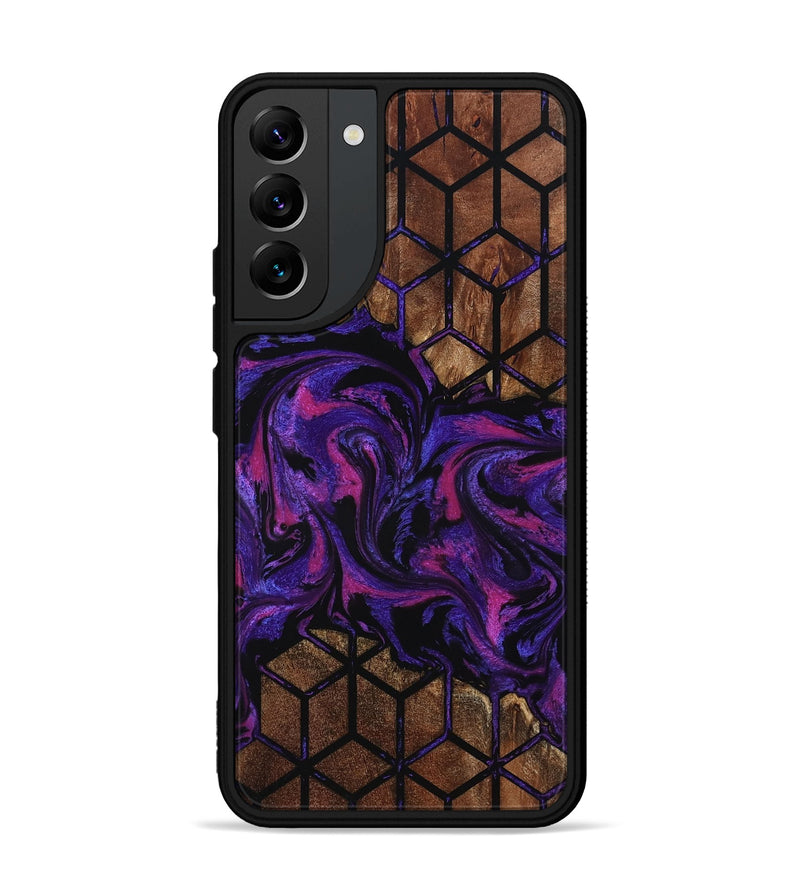 Galaxy S22 Plus Wood Phone Case - Ronaldo (Pattern, 798272)