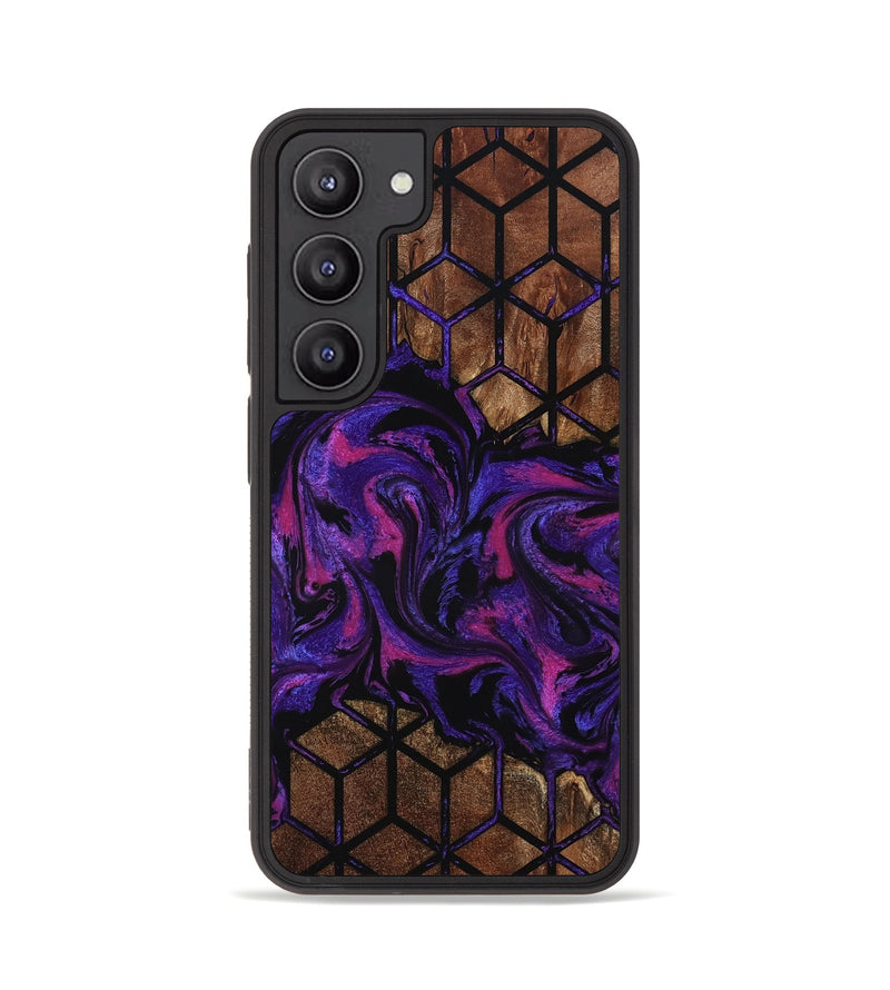 Galaxy S23 Wood Phone Case - Ronaldo (Pattern, 798272)