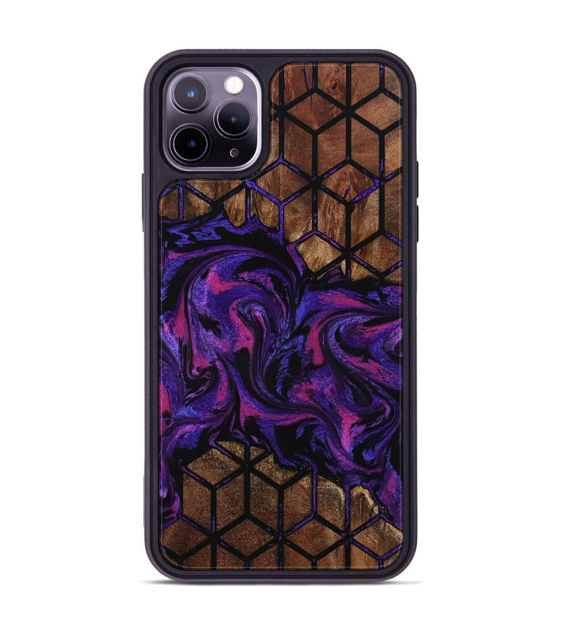 iPhone 11 Pro Max Wood Phone Case - Ronaldo (Pattern, 798272)