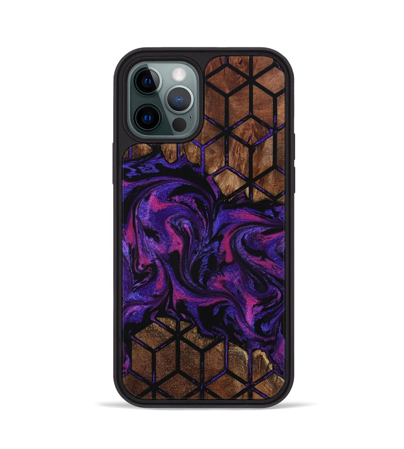 iPhone 12 Pro Wood Phone Case - Ronaldo (Pattern, 798272)