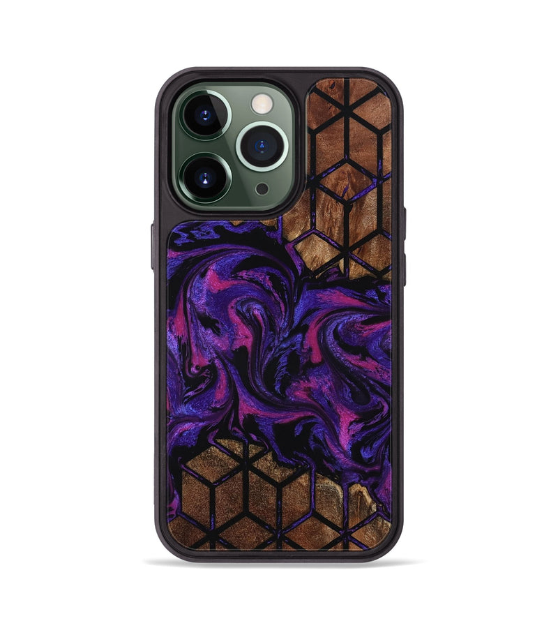 iPhone 13 Pro Wood Phone Case - Ronaldo (Pattern, 798272)