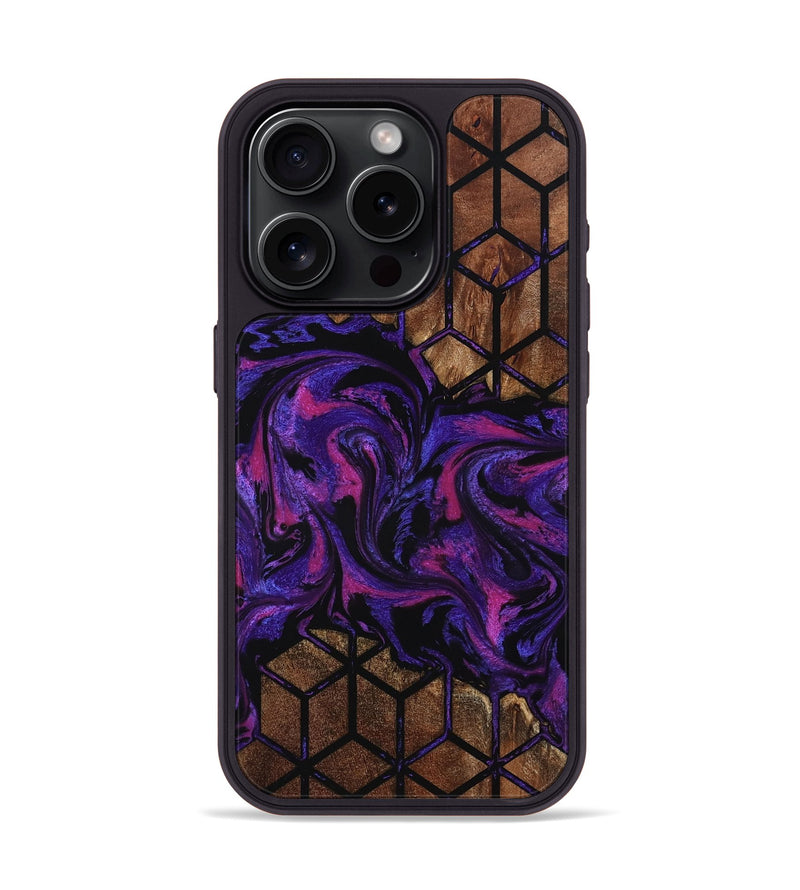 iPhone 15 Pro Wood Phone Case - Ronaldo (Pattern, 798272)