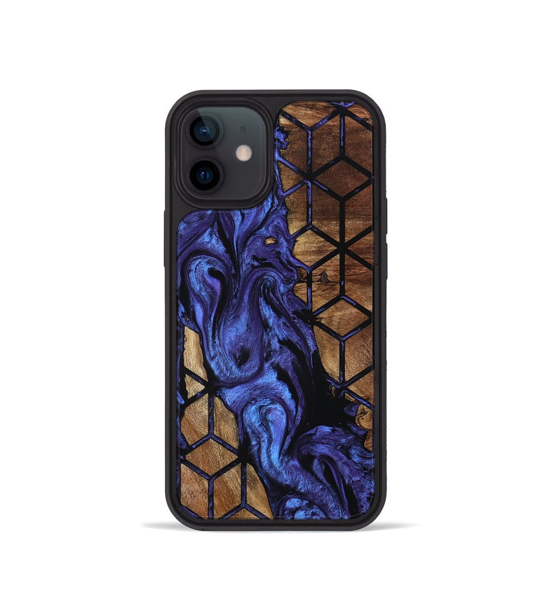 iPhone 12 mini Wood Phone Case - Amanda (Pattern, 798274)