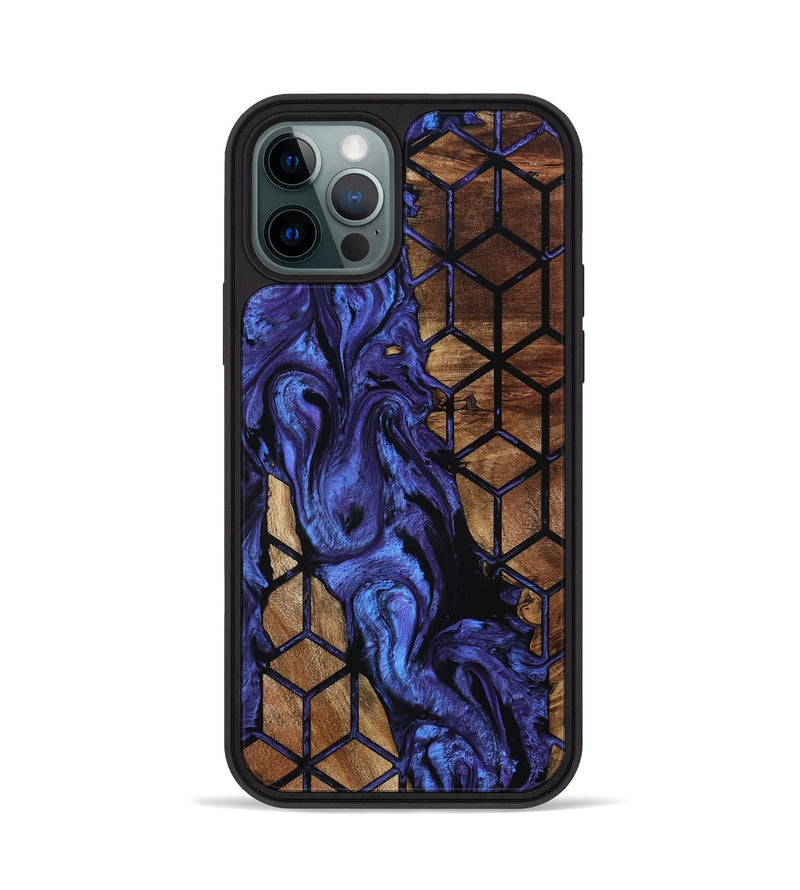 iPhone 12 Pro Wood Phone Case - Amanda (Pattern, 798274)