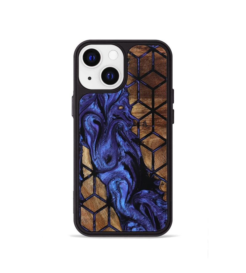 iPhone 13 mini Wood Phone Case - Amanda (Pattern, 798274)