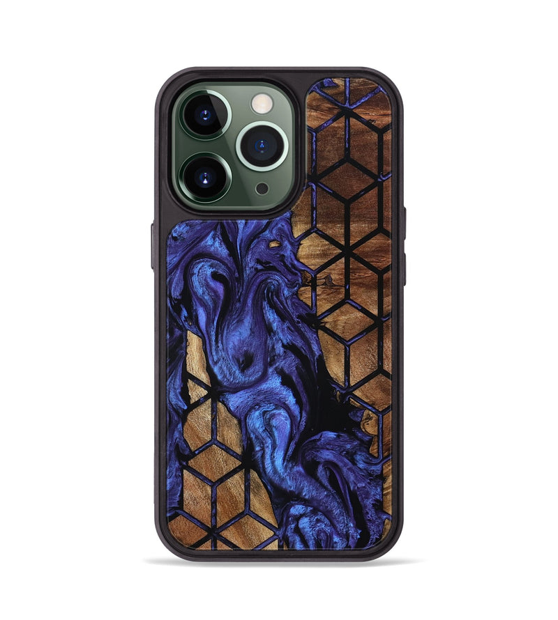 iPhone 13 Pro Wood Phone Case - Amanda (Pattern, 798274)