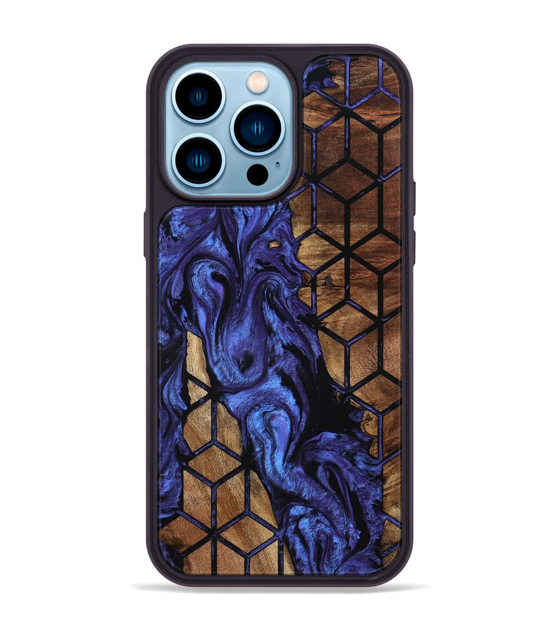 iPhone 14 Pro Max Wood Phone Case - Amanda (Pattern, 798274)