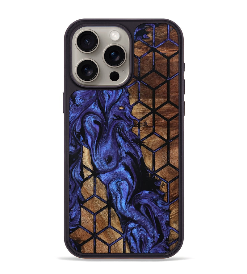 iPhone 15 Pro Max Wood Phone Case - Amanda (Pattern, 798274)