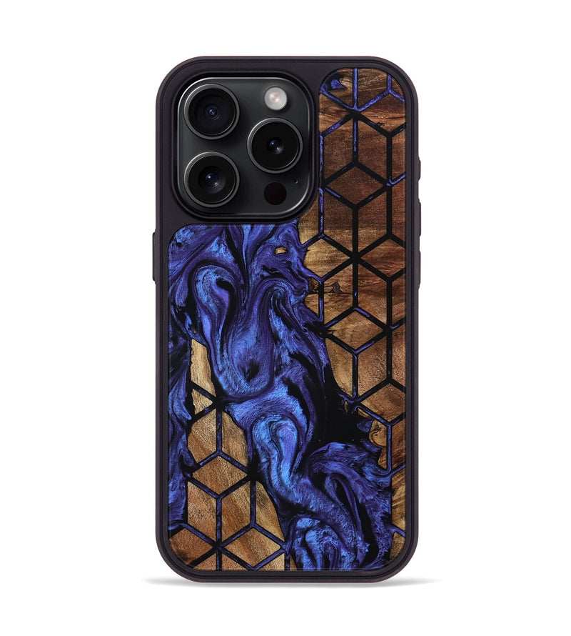 iPhone 15 Pro Wood Phone Case - Amanda (Pattern, 798274)