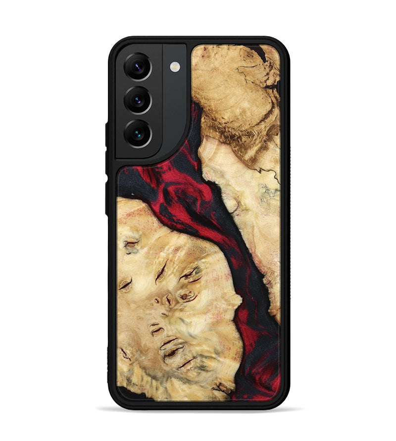 Galaxy S22 Plus Wood Phone Case - Valery (Red, 798277)