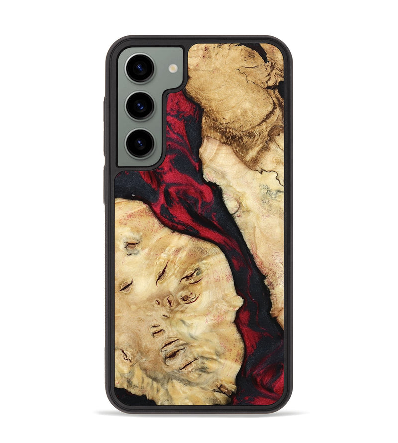 Galaxy S23 Plus Wood Phone Case - Valery (Red, 798277)