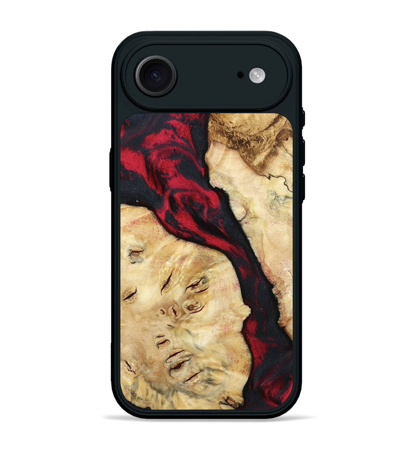 iPhone 17 Air Wood Phone Case - Valery (Red, 798277)