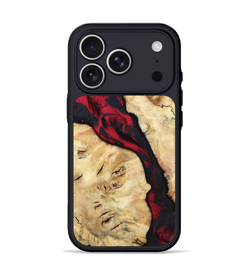 iPhone 17 Pro Wood Phone Case - Valery (Red, 798277)