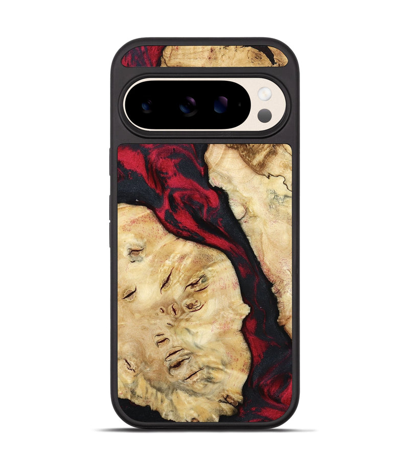 Pixel 10 Wood Phone Case - Valery (Red, 798277)