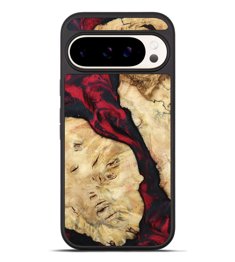 Pixel 10 Pro XL Wood Phone Case - Valery (Red, 798277)