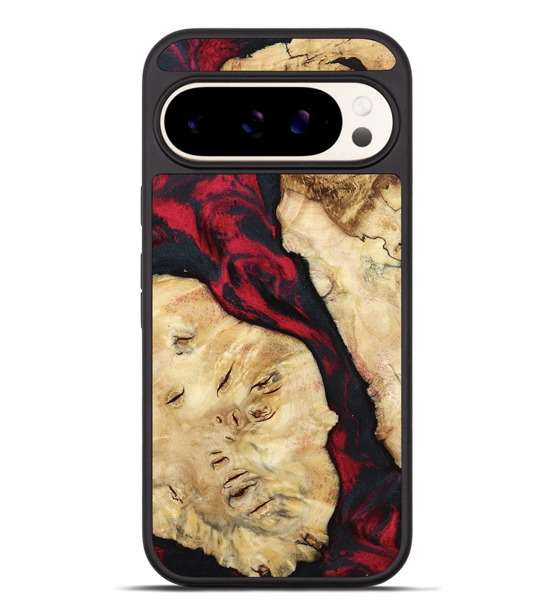 Pixel 9 Pro XL Wood Phone Case - Valery (Red, 798277)