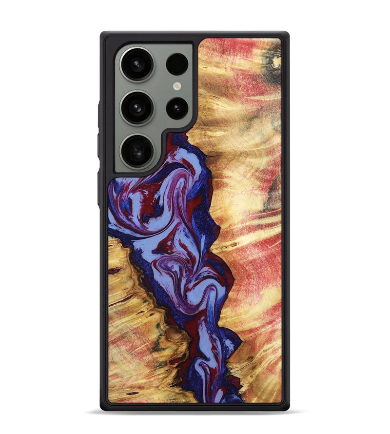 Galaxy S24 Ultra Wood Phone Case - Jerold (Red, 798278)