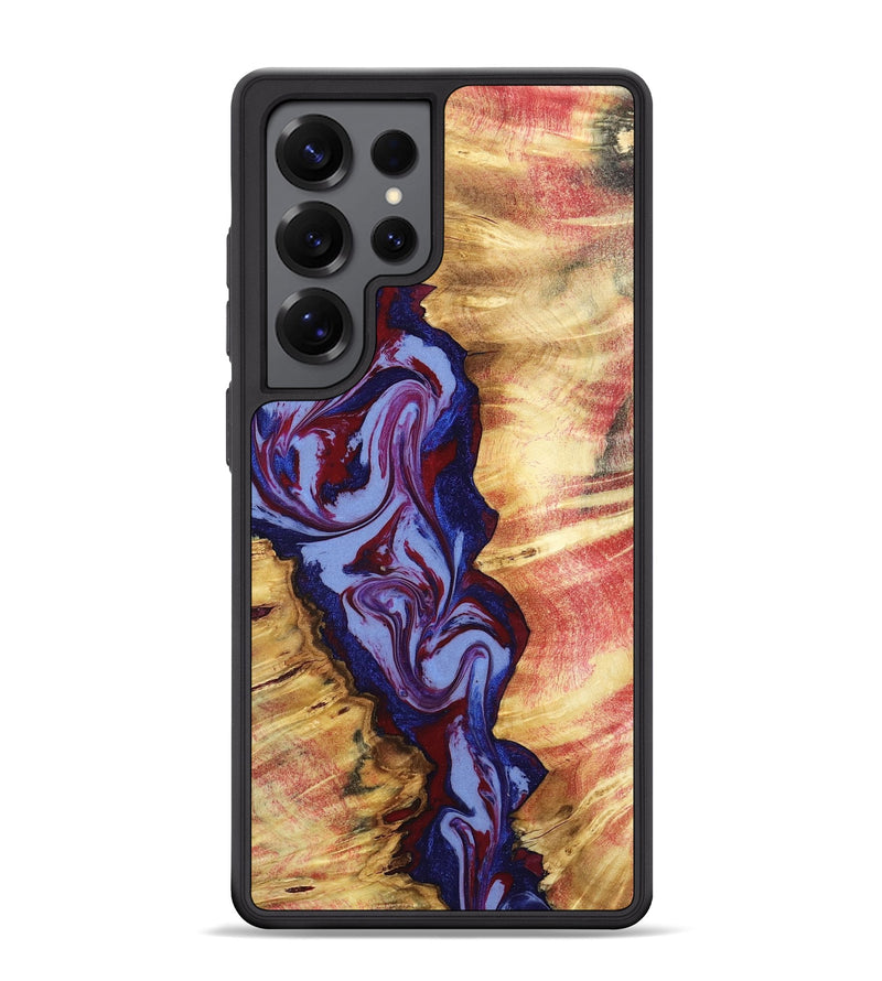Galaxy S25 Ultra Wood Phone Case - Jerold (Red, 798278)