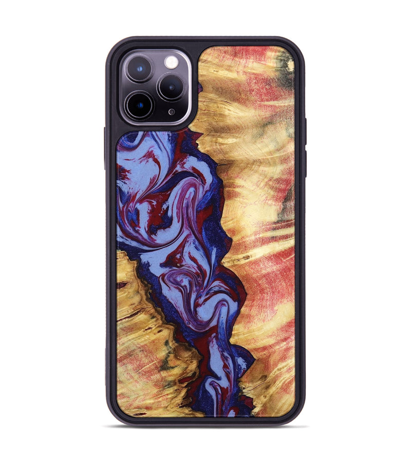 iPhone 11 Pro Max Wood Phone Case - Jerold (Red, 798278)