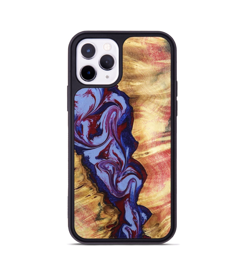 iPhone 11 Pro Wood Phone Case - Jerold (Red, 798278)