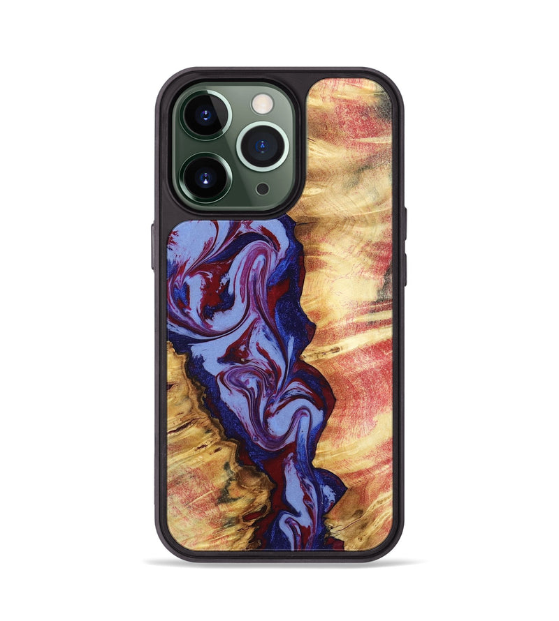 iPhone 13 Pro Wood Phone Case - Jerold (Red, 798278)