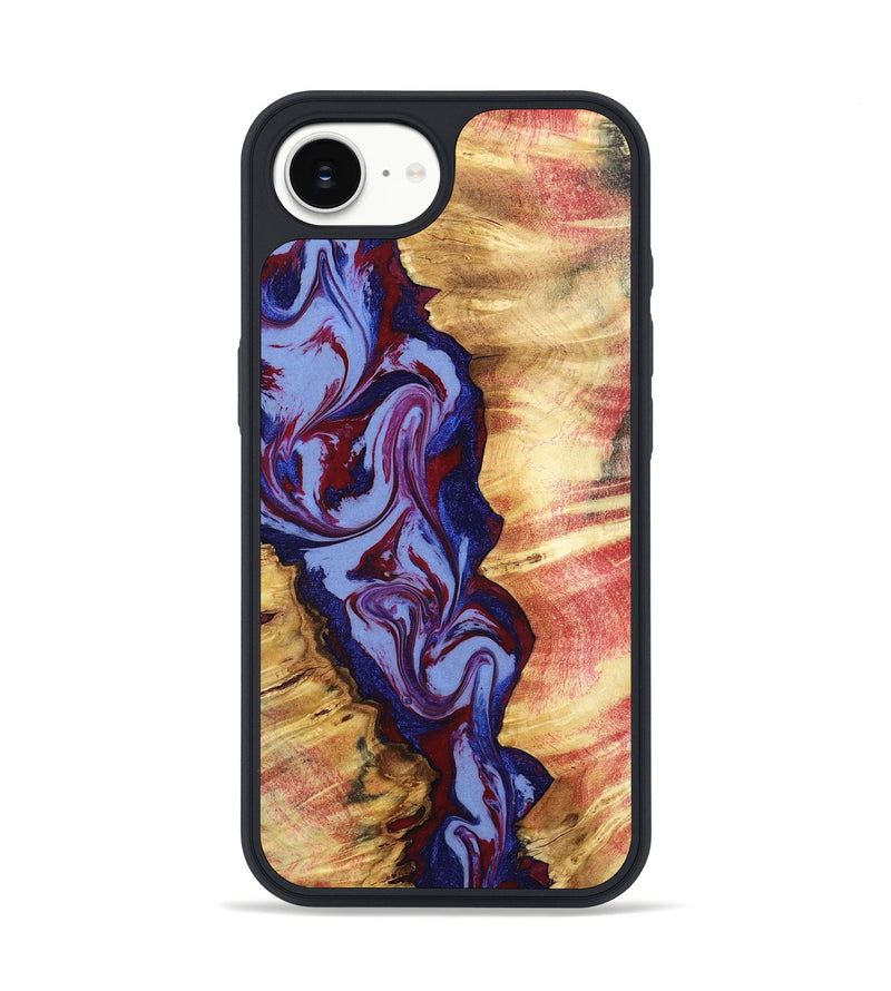 iPhone 16e Wood Phone Case - Jerold (Red, 798278)