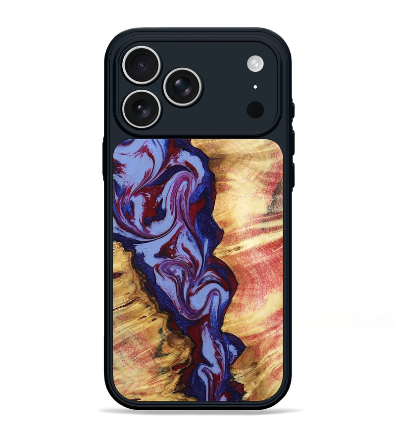 iPhone 17 Pro Max Wood Phone Case - Jerold (Red, 798278)