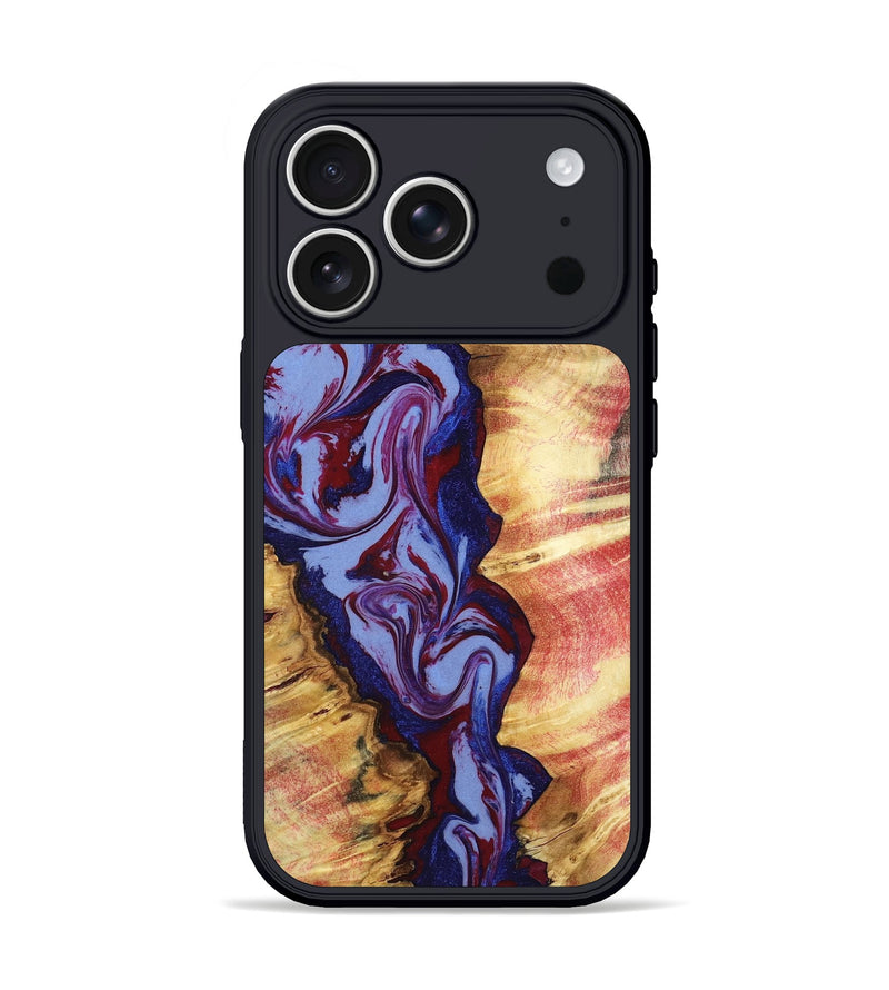 iPhone 17 Pro Wood Phone Case - Jerold (Red, 798278)